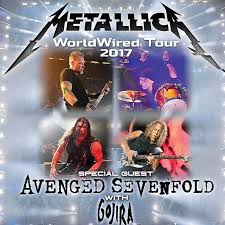 metallica tour date