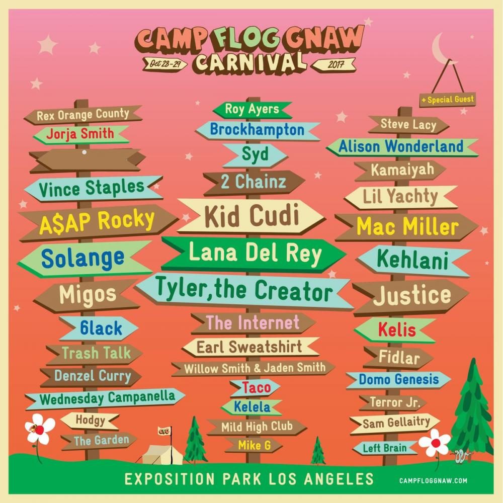 Heres who you need to know from the 2017 Camp Flog Gnaw Lineup