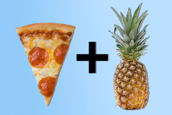 Pizza and Fruit?