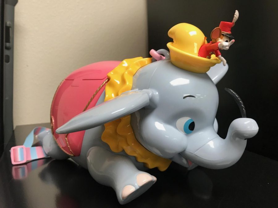 This is The Dumbo Doll that Ms. Saco got at Disney in Japan.
