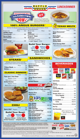 waffle house dollar menu