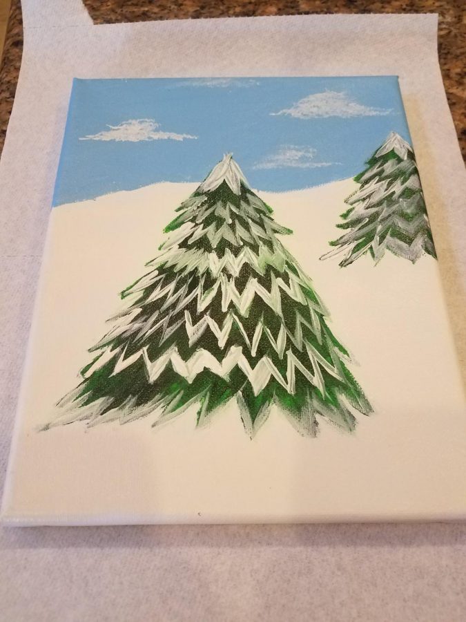 Creating A Winter Themed Painting