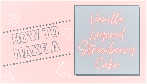 How to Make a Vanilla Layered Strawberry Cake