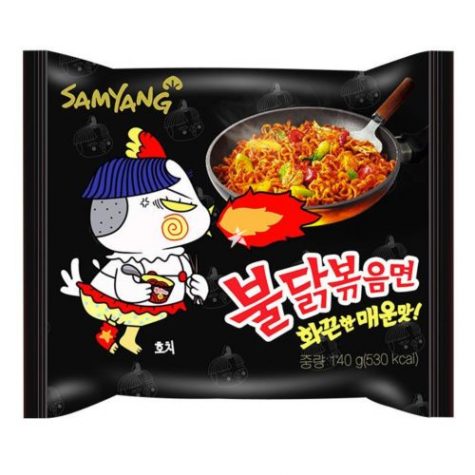Samyang Noodle bag.