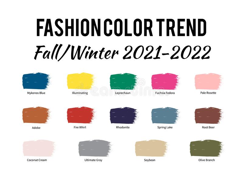 Color trends for fall fashion